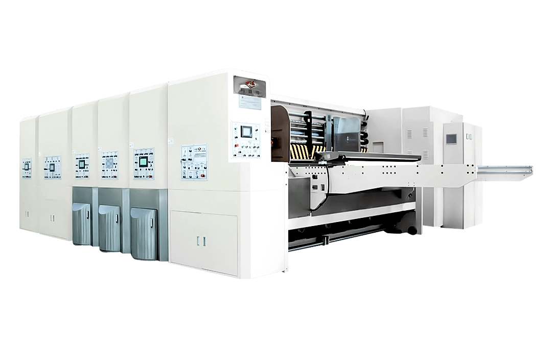 Computerized Flexo Top&Bottom Printing Slotting Die-Cutting Machine