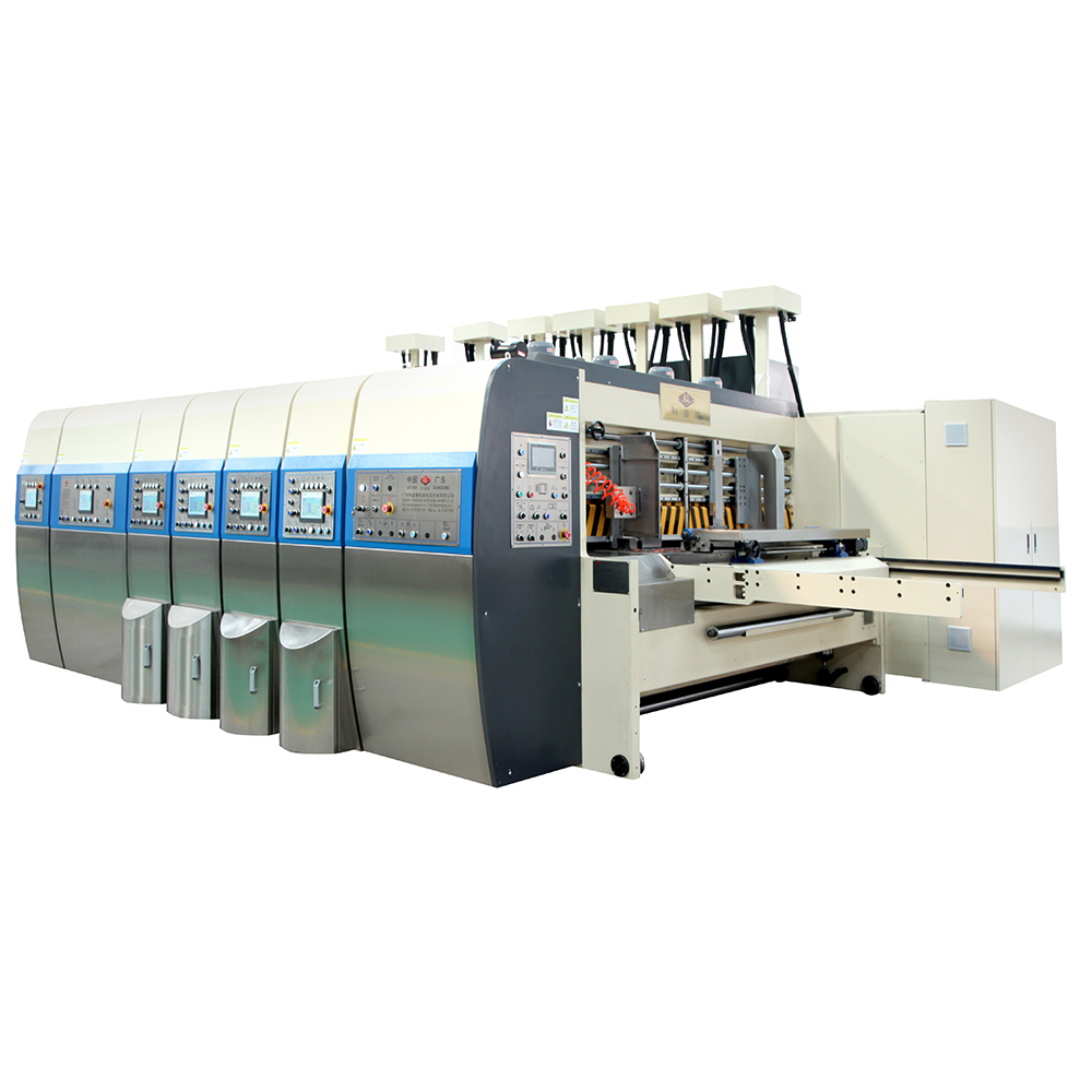 Computerized Flexo Top&Bottom Printing Slotting Die-Cutting Machine