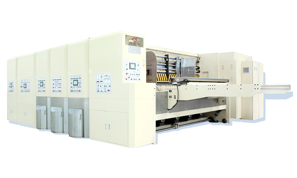 Computerized Jumbo Corrugated Carton Box Flexo Printing Slotting Die-Cutting Machine