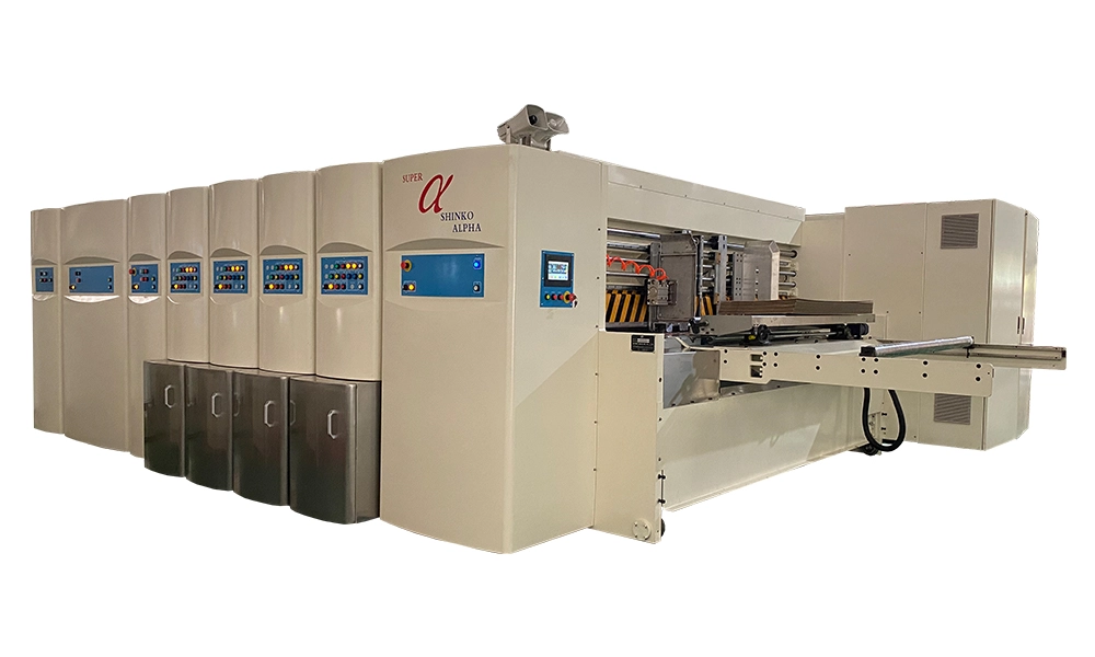 Sa Movable Type Full Servo Drive Flexo Printing Slotting Die Cutting Machine