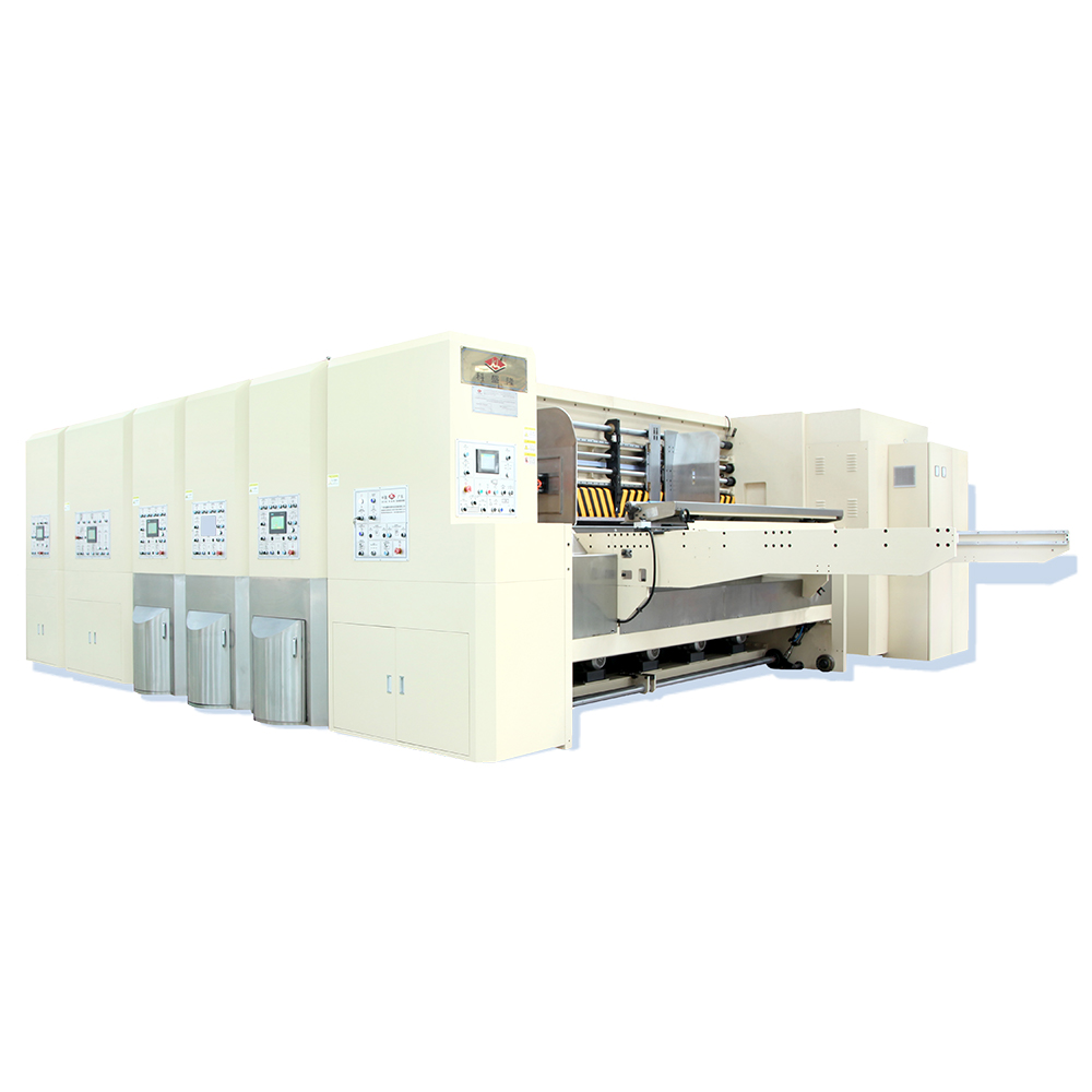 Computerized Jumbo Corrugated Carton Box Flexo Printing Slotting Die-Cutting Machine