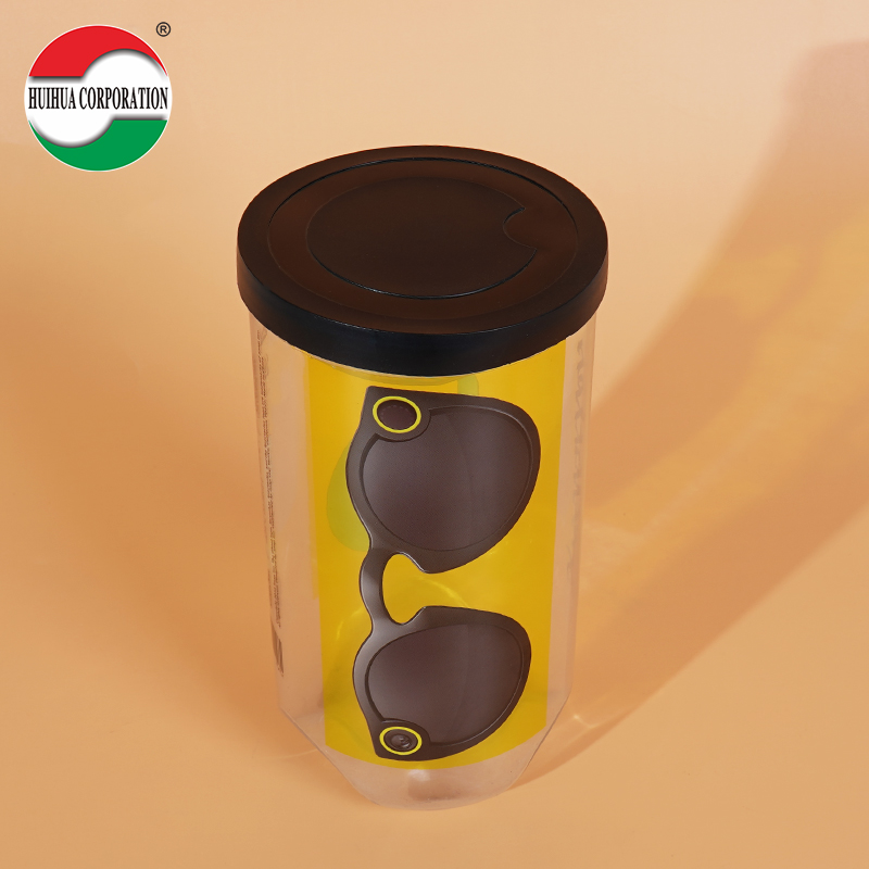 PET jar for sunglasses PET jar for sunglasses