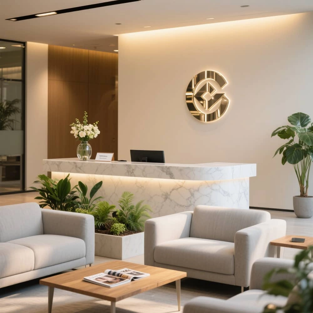 Reception Desk - Saintdeland Fragrance