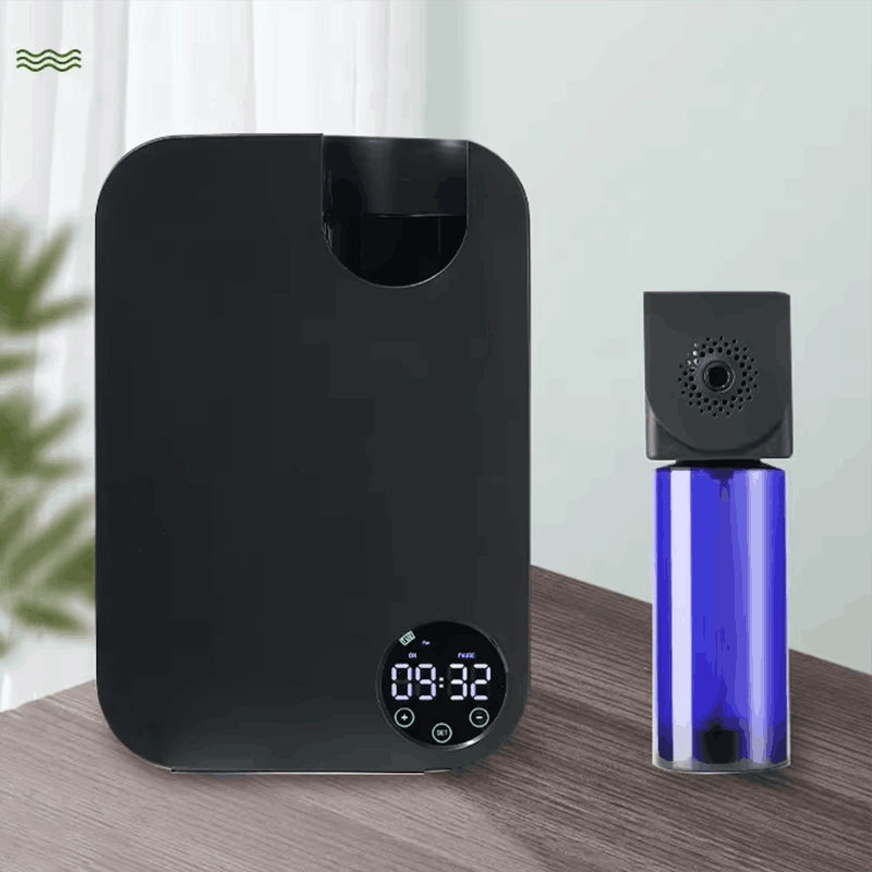 Detachable intelligent fragrance diffuser black - Saintdeland Fragrance