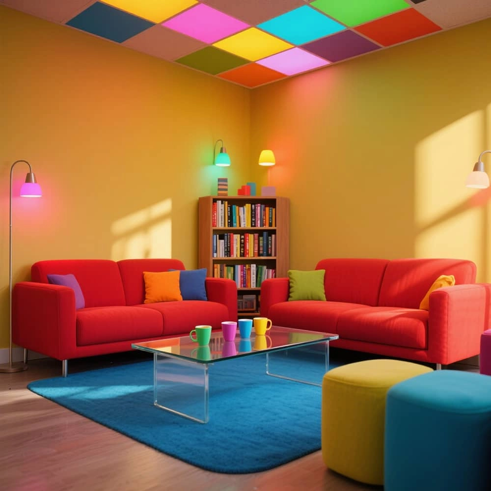 Lounge area - Saintdeland Fragrance