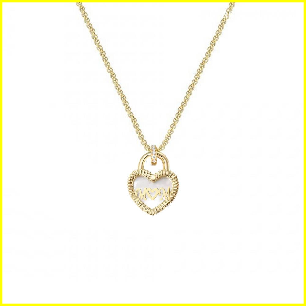 Collana in madreperla con cuore per San Valentino - Amore ed eleganza 2 - Gioielli Zhefan