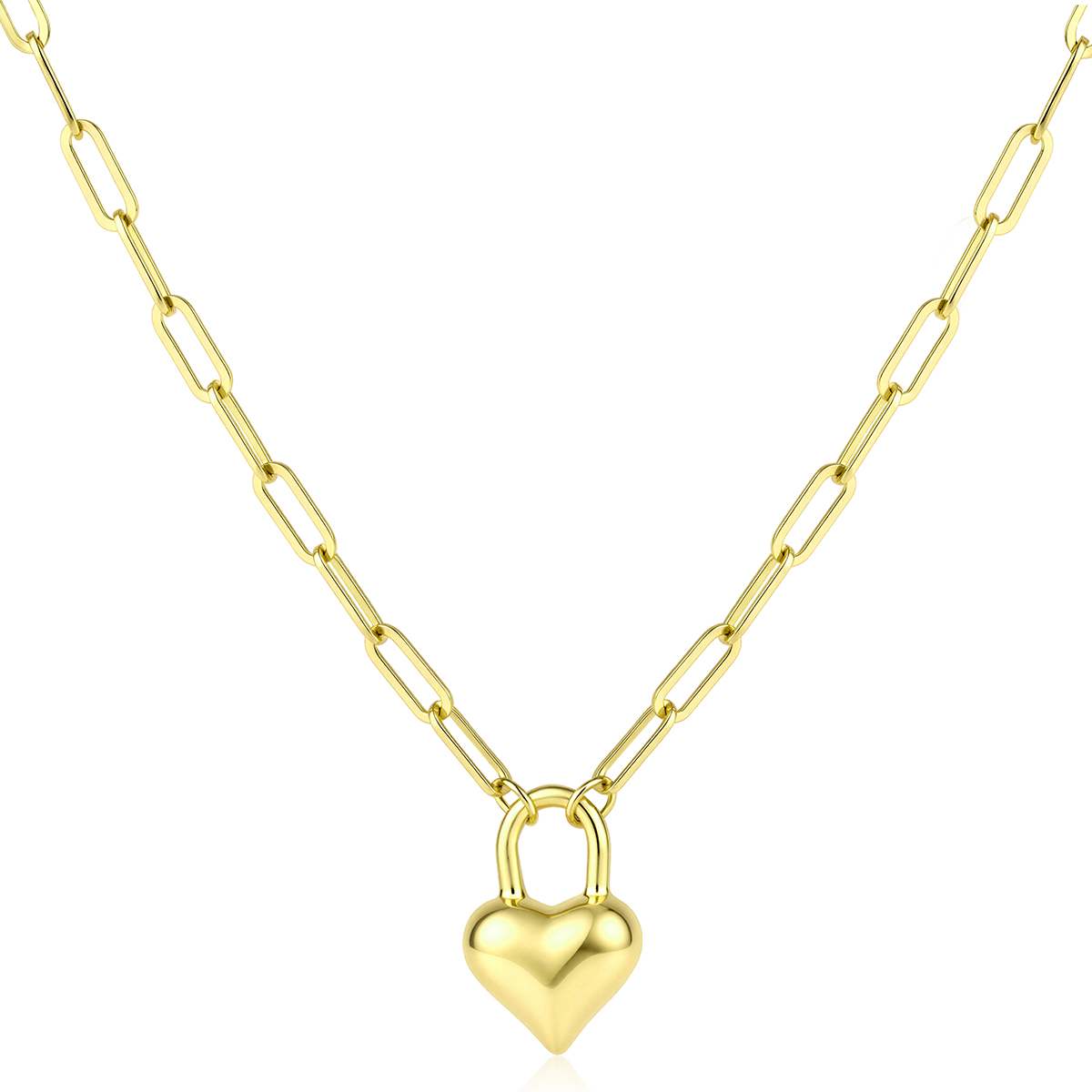 925 silver necklace with pvd coating (1)