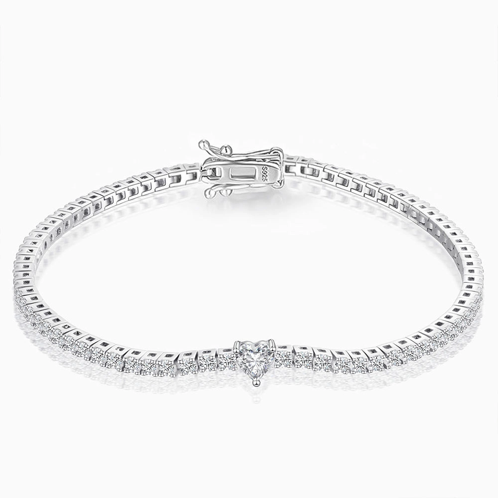 925 silver tennis bracelet (3) - Zhefan Jewelry