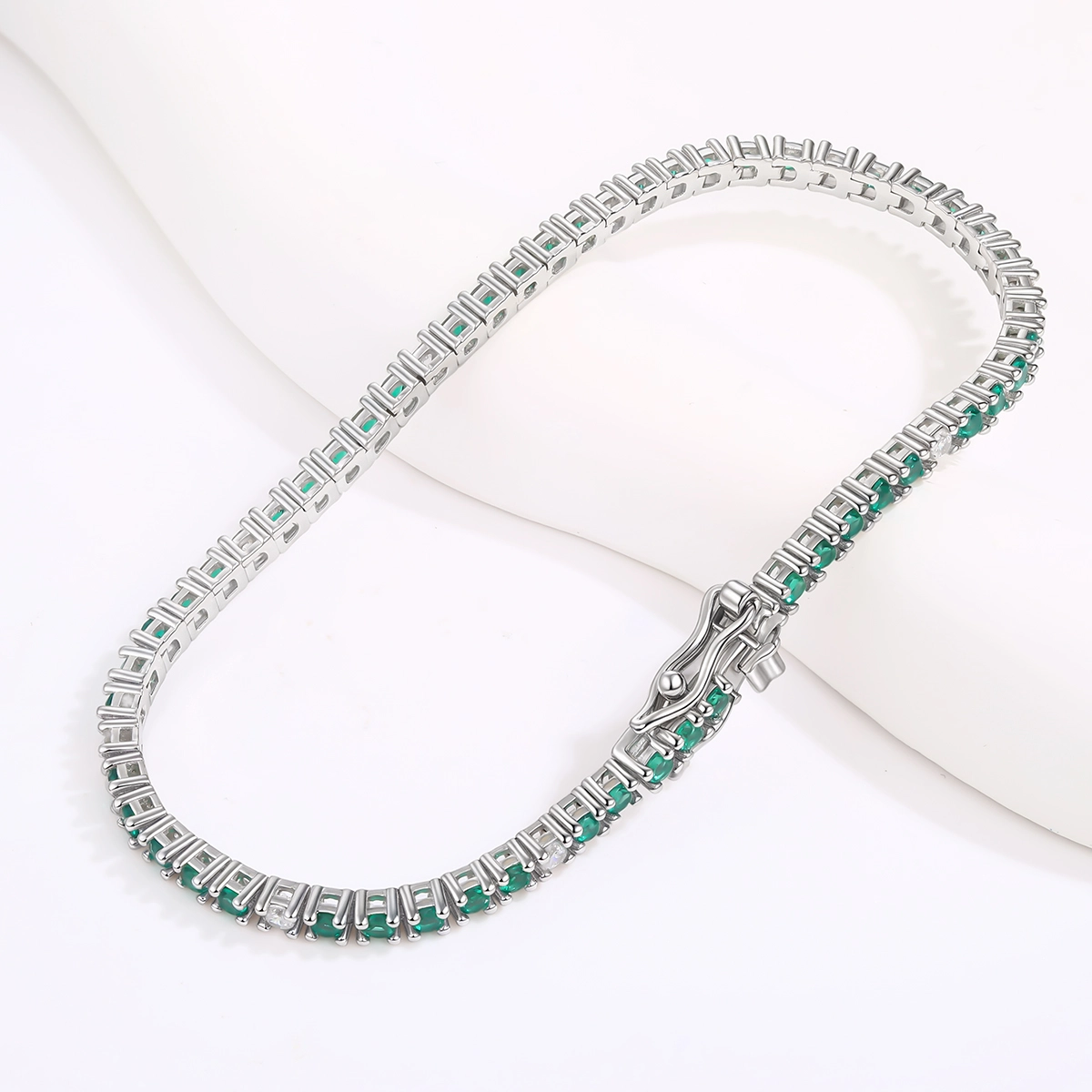 925 Silver Tennis Bracelet Supplier - Zhefan Jewelry