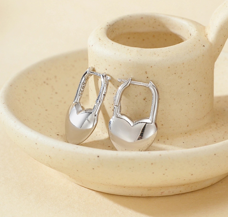 925 sterling silver huggie earrings - Zhefan Jewelry