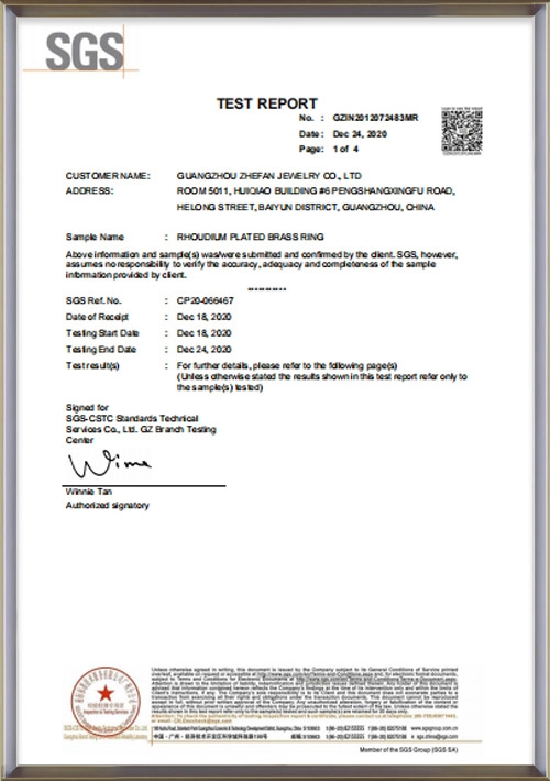 Acetic Acid Salt Spray (AASS)Test-zhefanjewelry - Zhefan Jewelry