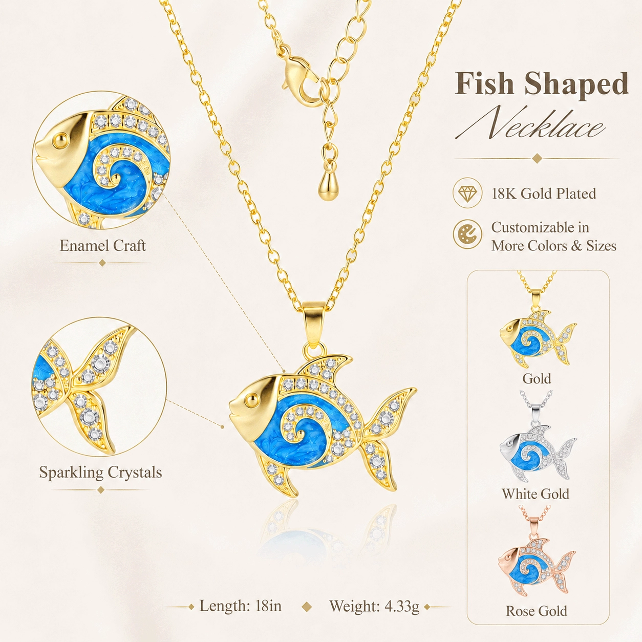 blue-resin-necklace - Zhefan Jewelry
