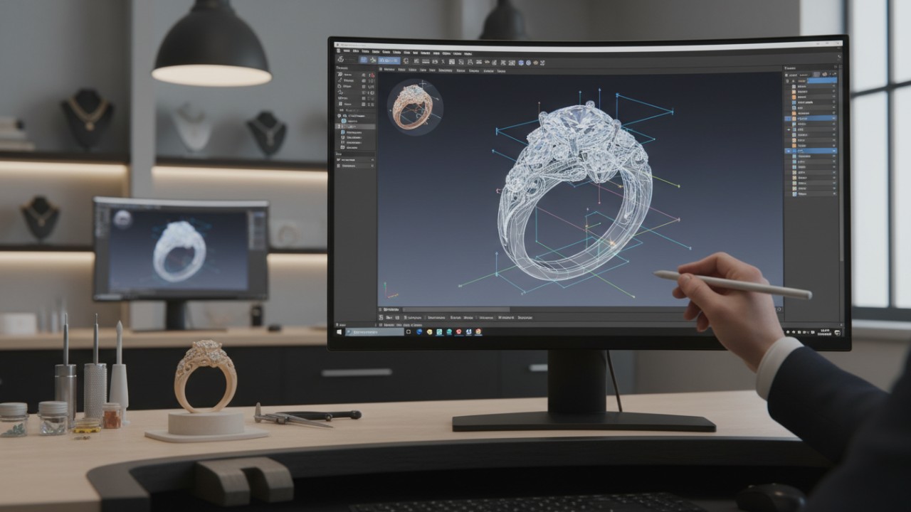 CAD design for rings