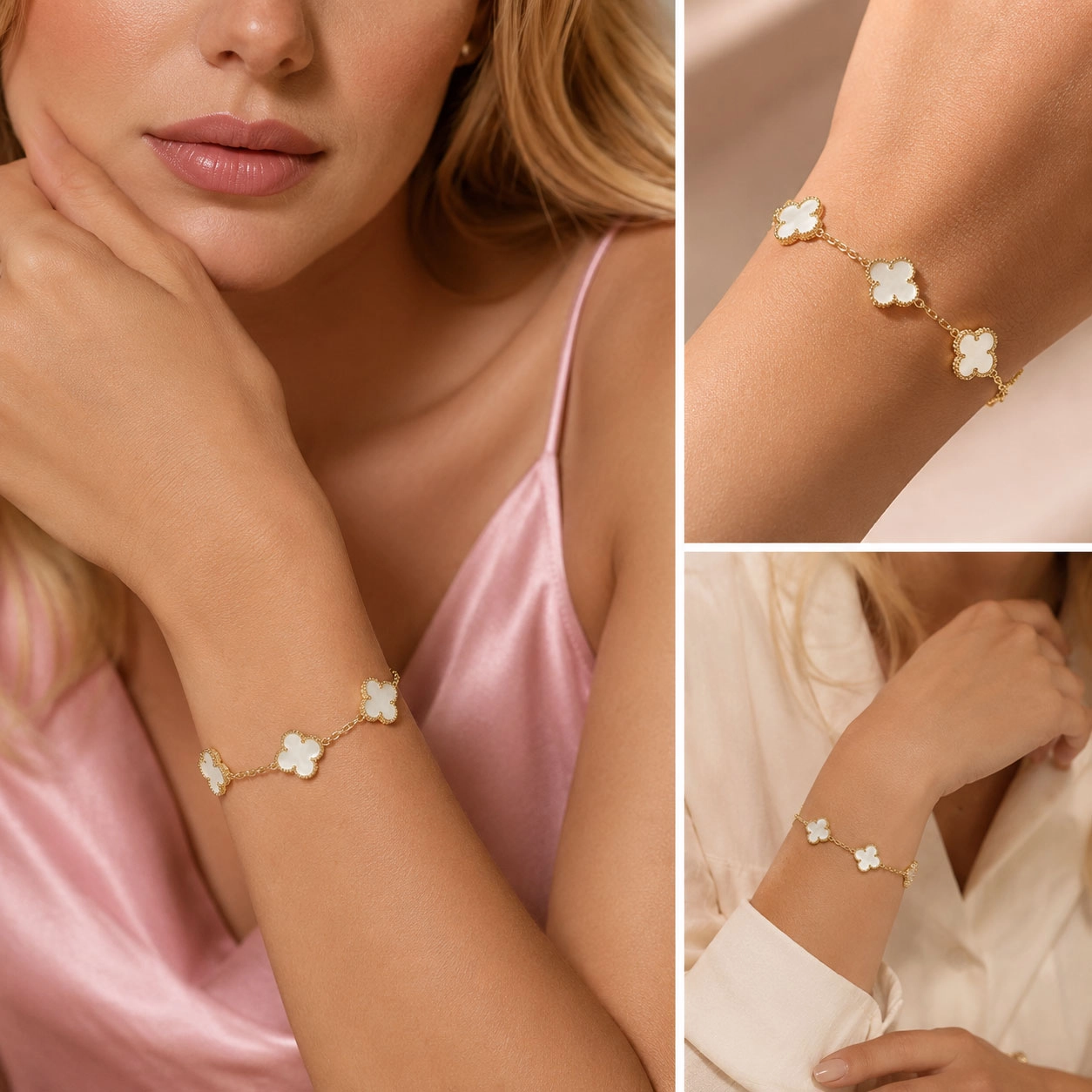 clover-bracelet-jewelry-(2) - Zhefan Jewelry