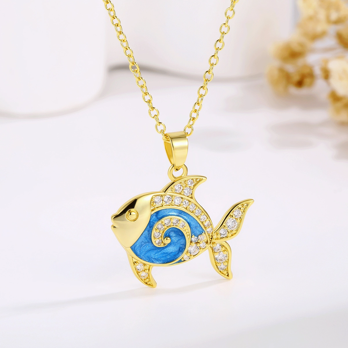 cubic-zirconia-necklace - Zhefan Jewelry