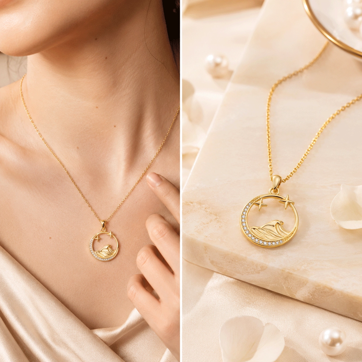 cubic-zirconia-necklace - Zhefan Jewelry