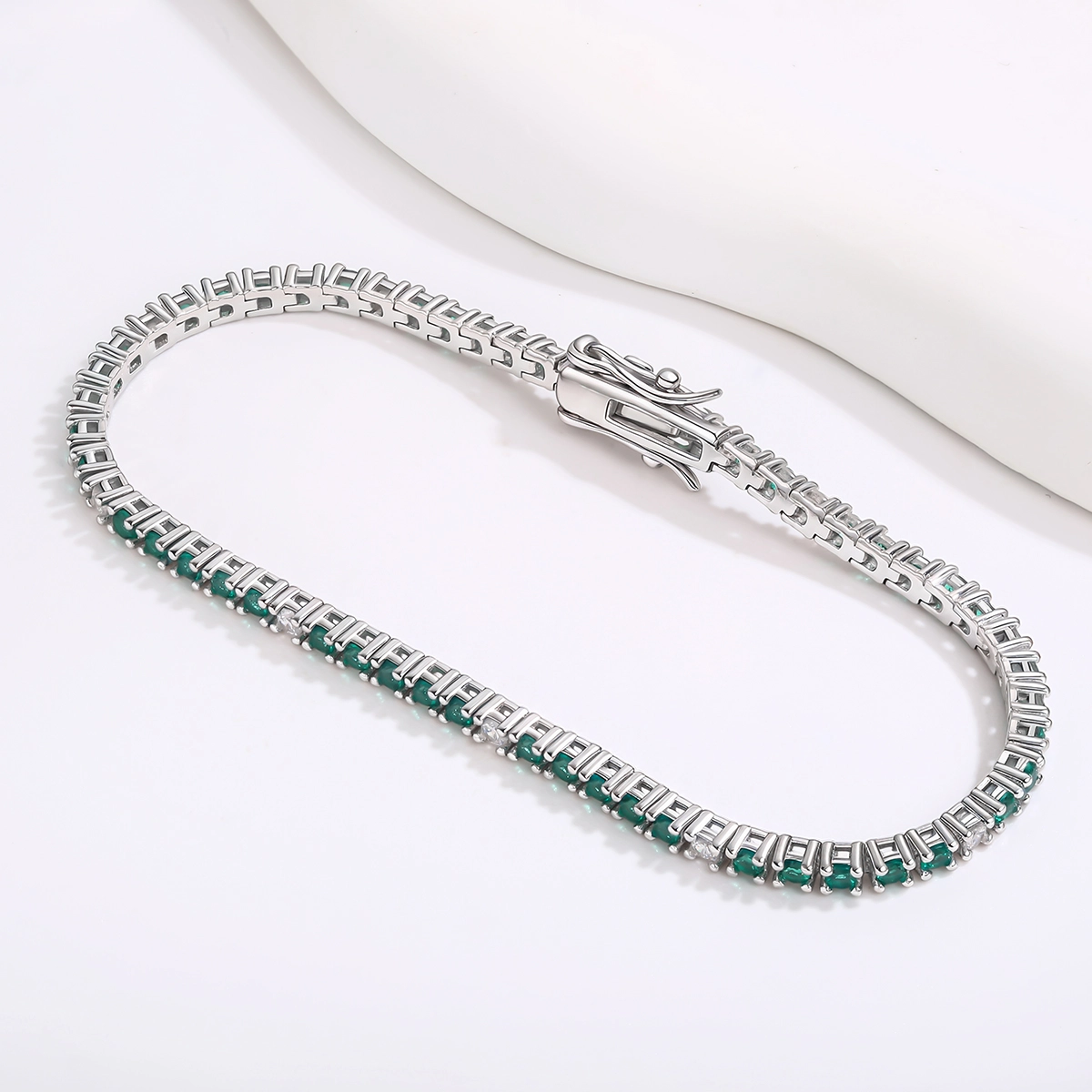 Cubic Zirconia Tennis Bracelet Manufacturer - Zhefan Jewelry