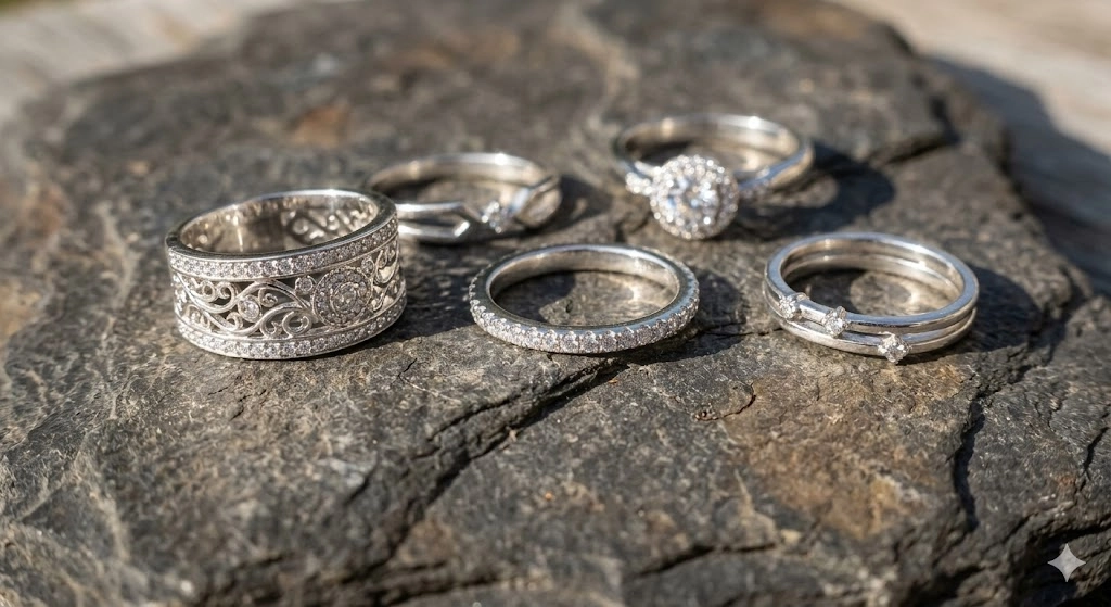 custom 925 sterling silver rings - Zhefan Jewelry