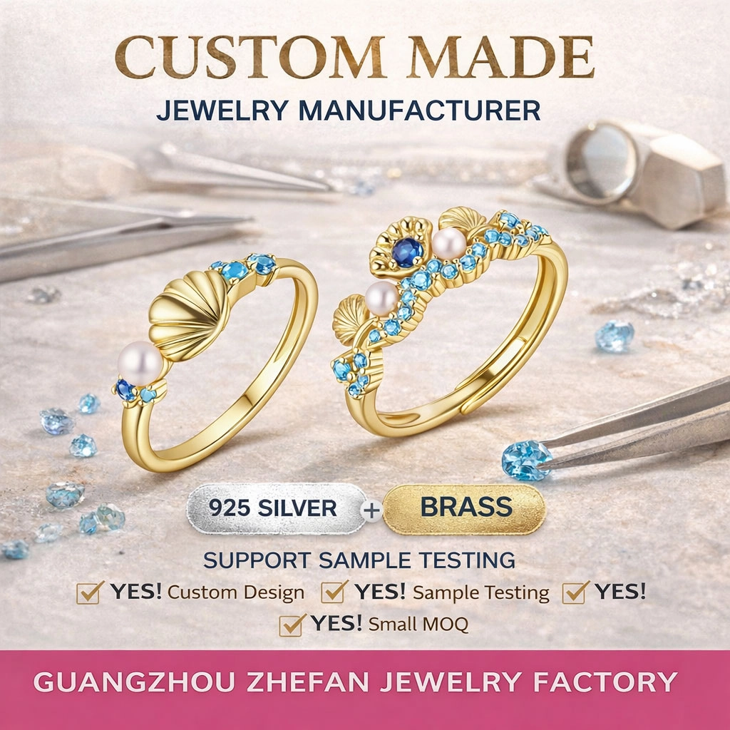 custom-brass-rings - Zhefan Jewelry
