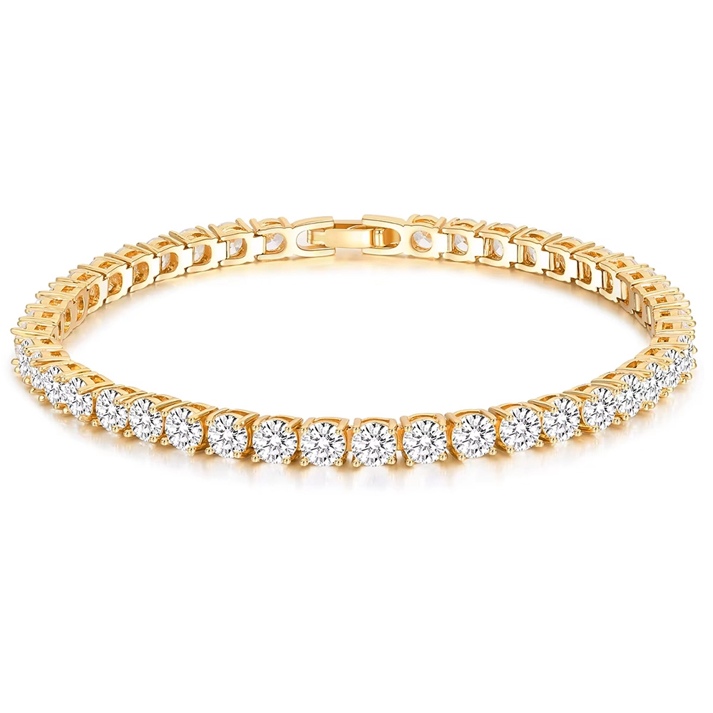 Custom Brass Tennis Bracelet Jewelry Supplier (6) - Zhefan Jewelry