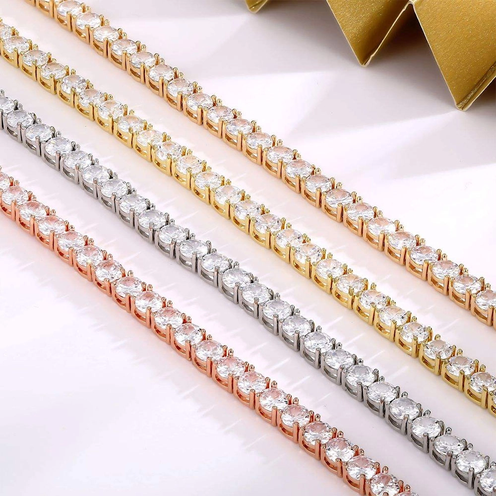 Custom Brass Tennis Bracelet Jewelry Supplier (6) - Zhefan Jewelry