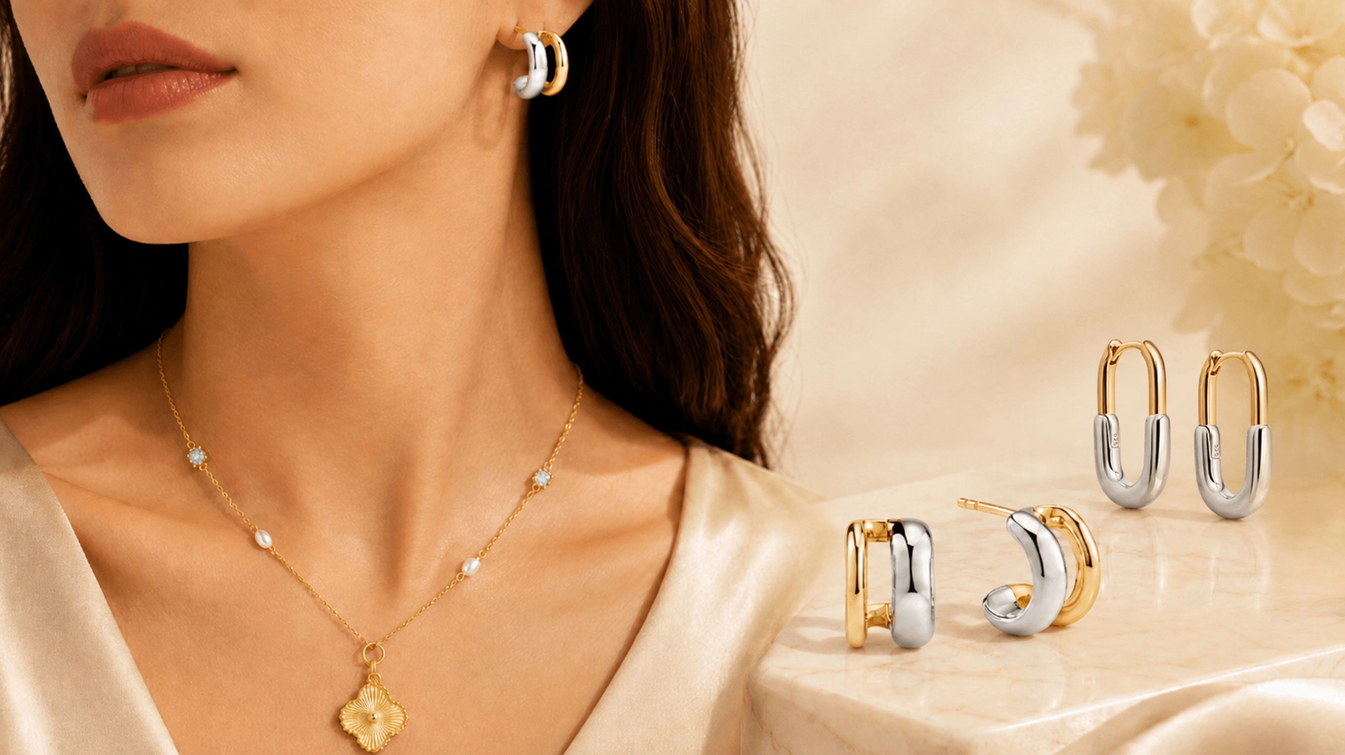 Gioielli personalizzati in vermeil d'oro - Zhefan Jewelry