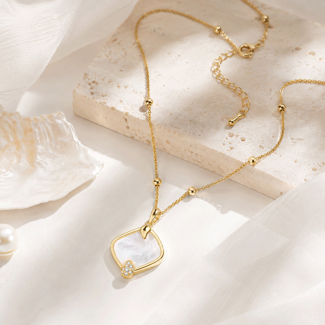 Collana con pendente a rombo personalizzato - Zhefan Jewelry