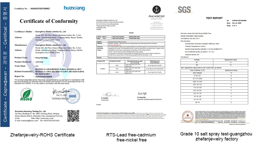 Eco & Skin-Safe - Zhefan Jewelry
