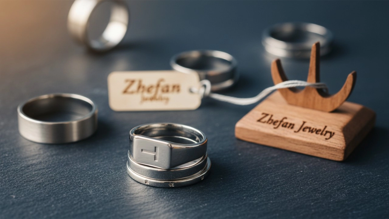 stainless steel ring jewelry​ - Zhefan Jewelry