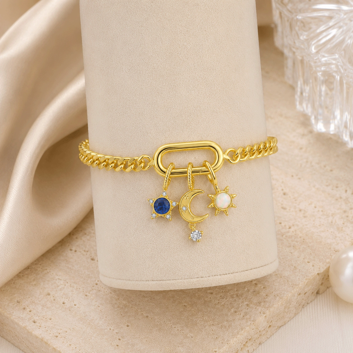 Produttore di braccialetti in oro vermeil - Zhefan Jewelry