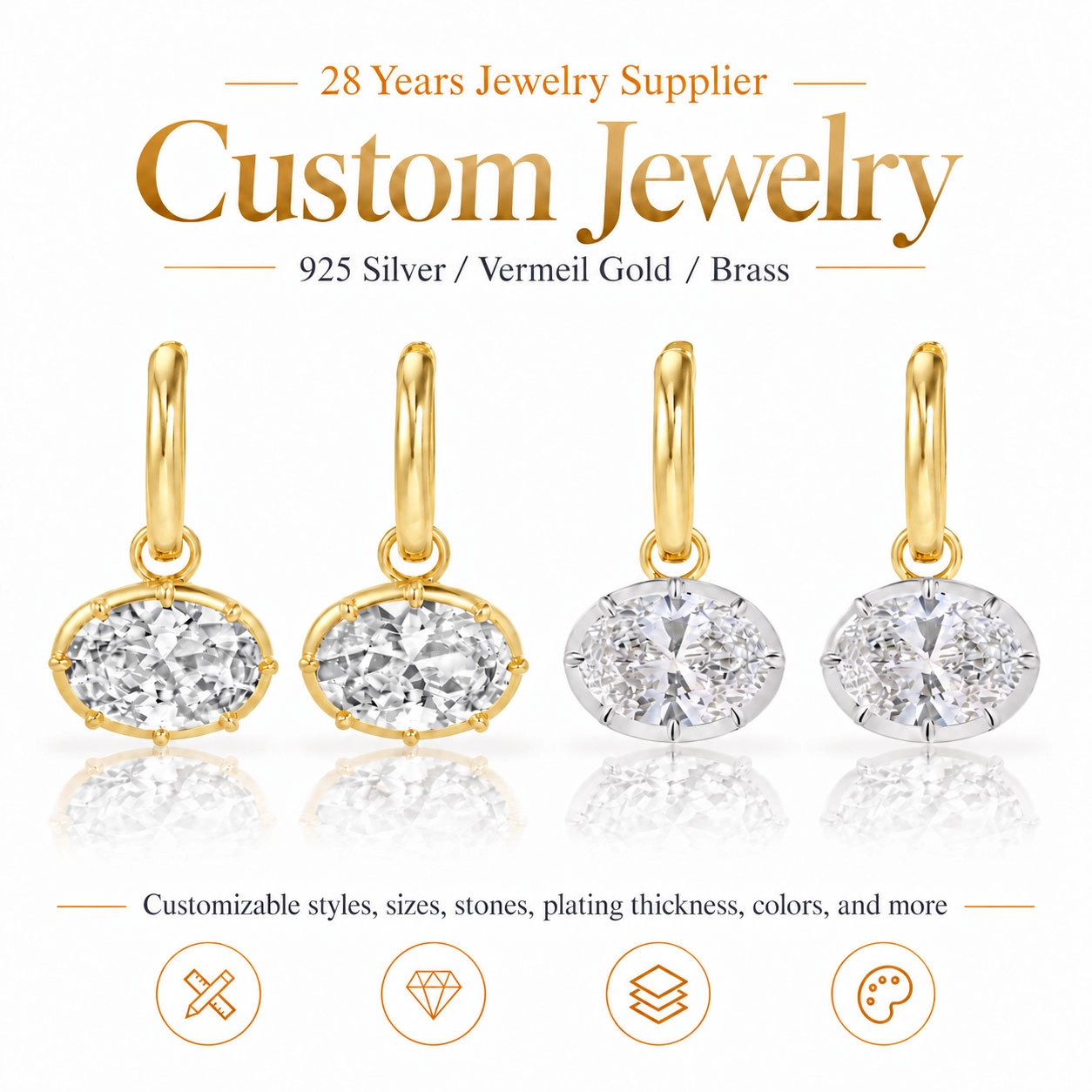 hailey-hoop-earrings - Zhefan Jewelry