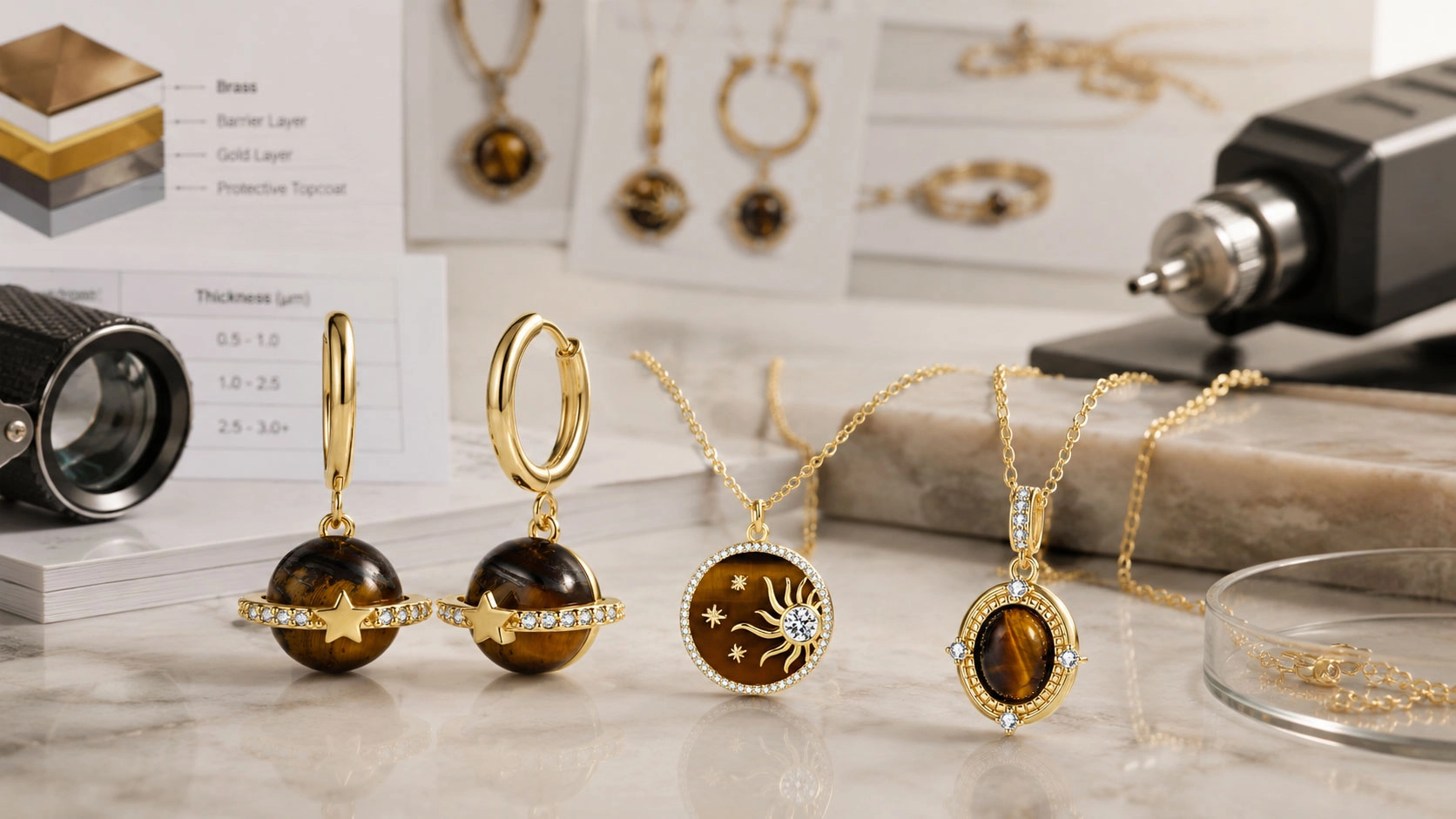 how-long-does-gold-plated-brass-last - Zhefan Jewelry
