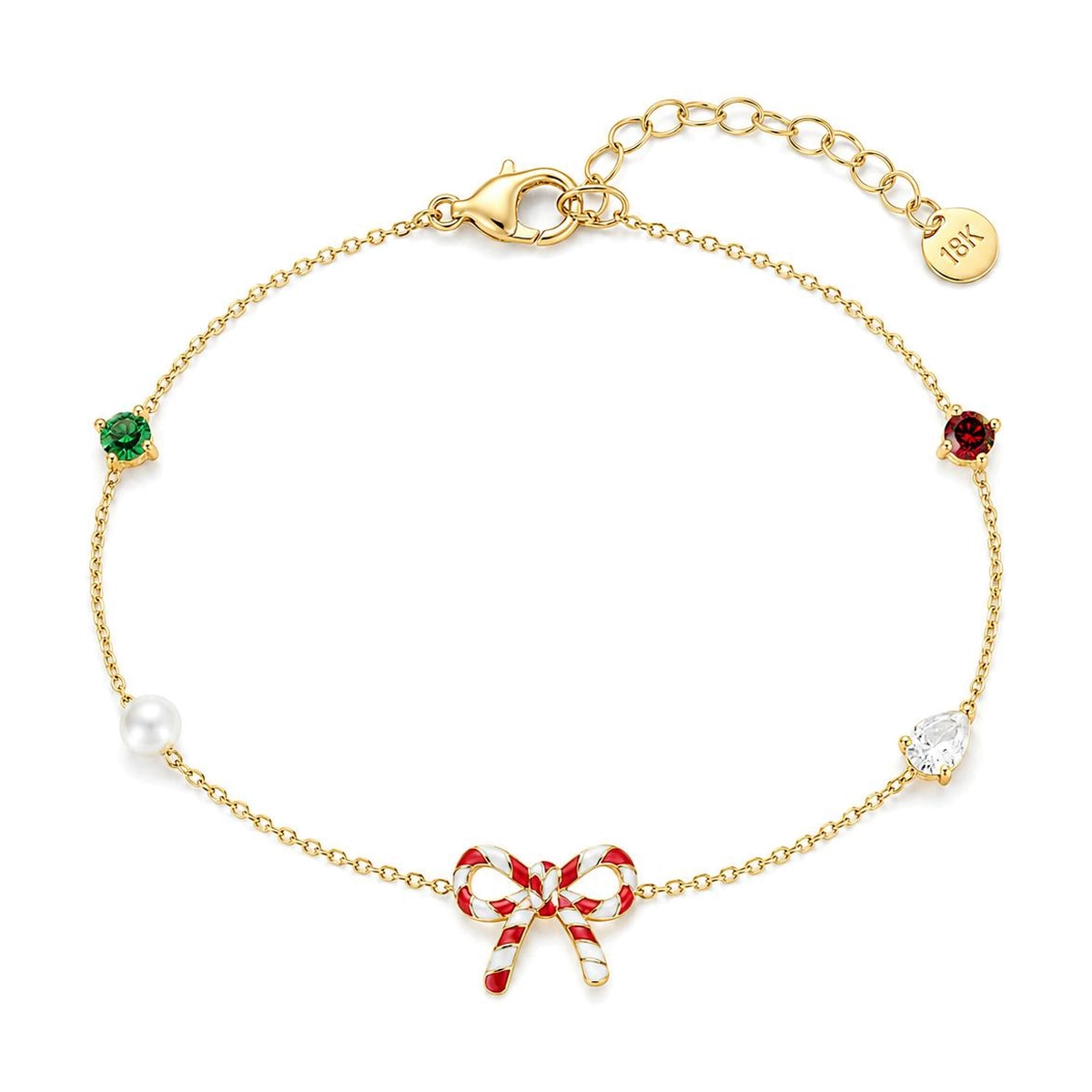 Christmas jewelry wholesale collection featuring red, green and gold holiday designs - Zhefan Jewelry