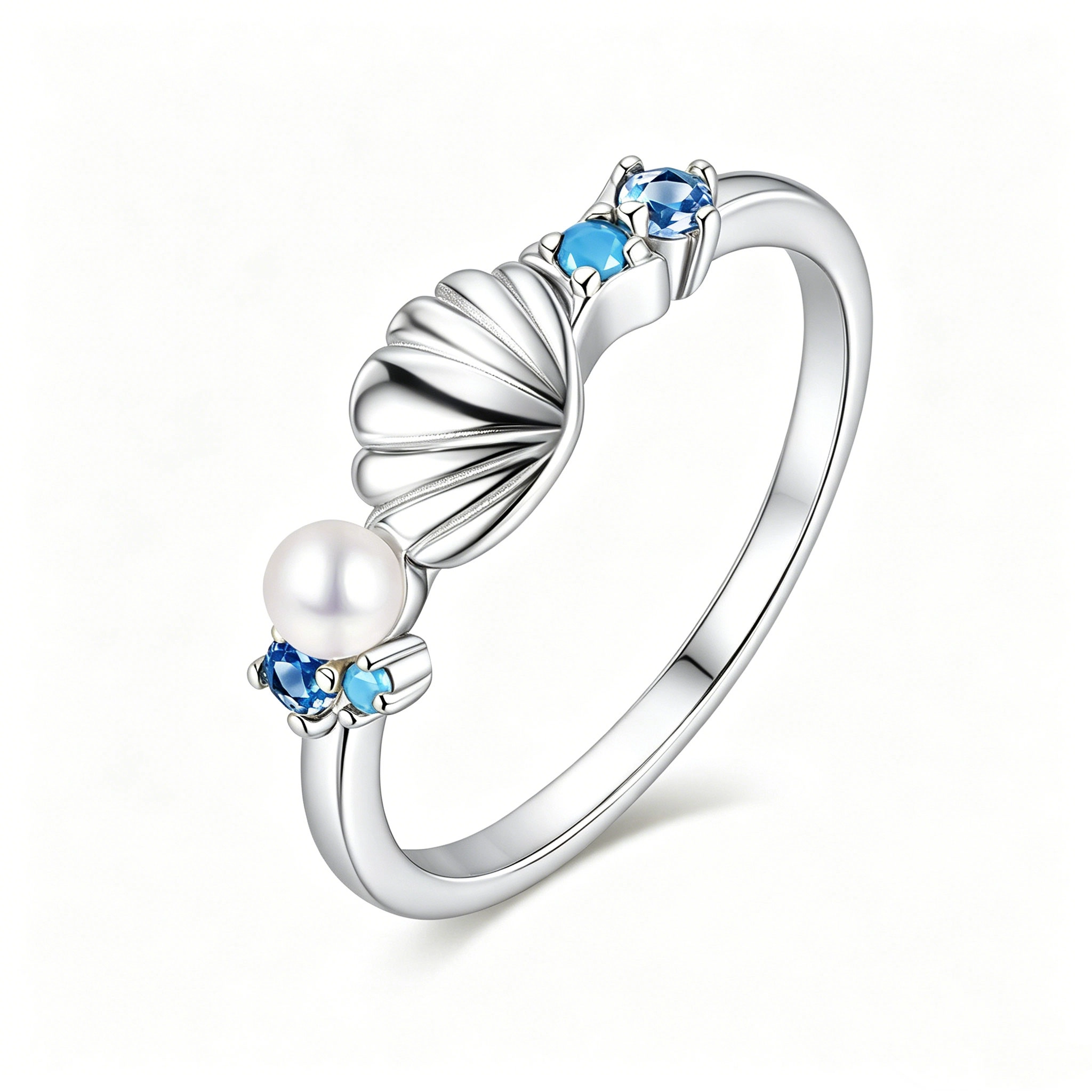 rhodium-plated-pearl-rings - Zhefan Jewelry