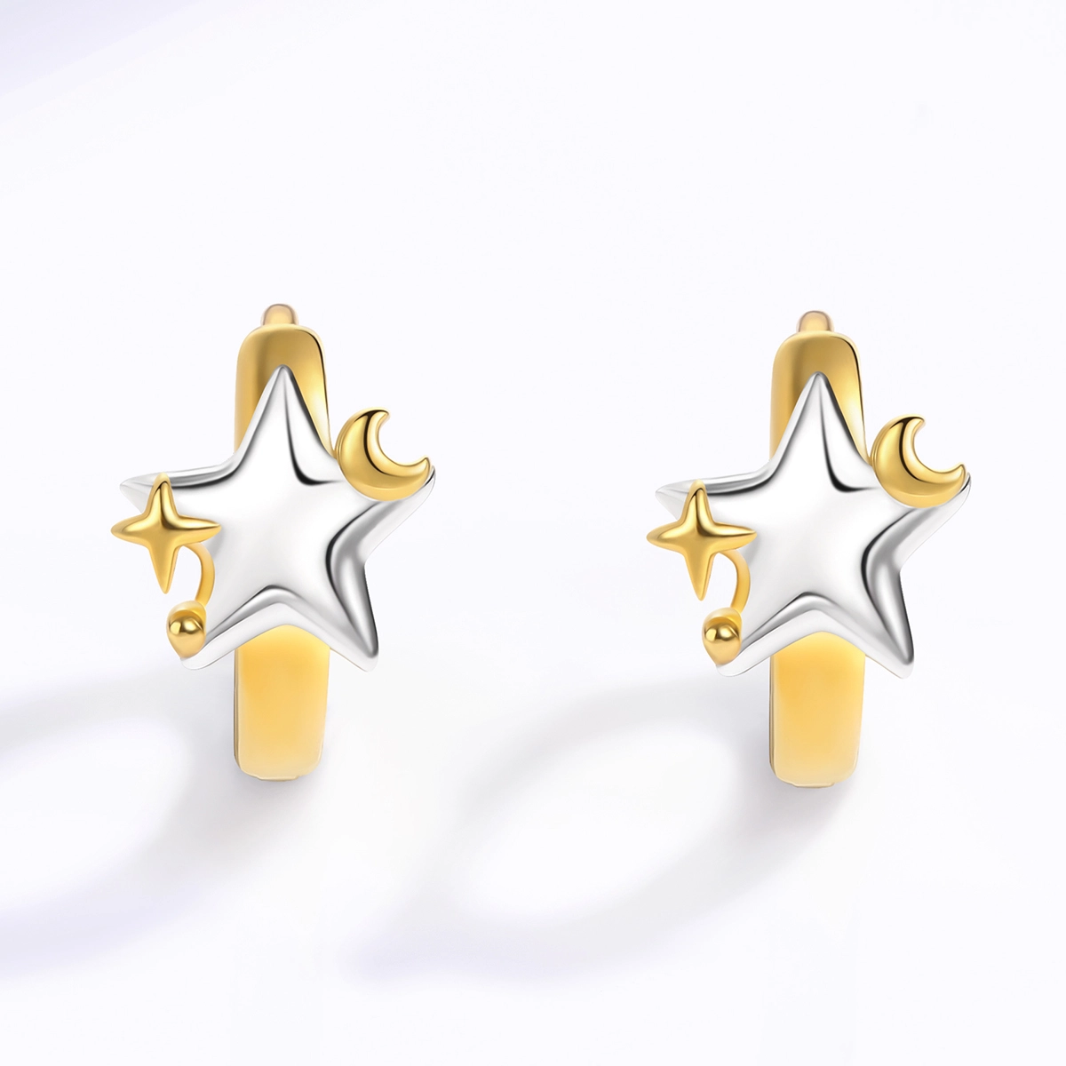 Produttore di orecchini a cerchio a stella - Zhefan Jewelry