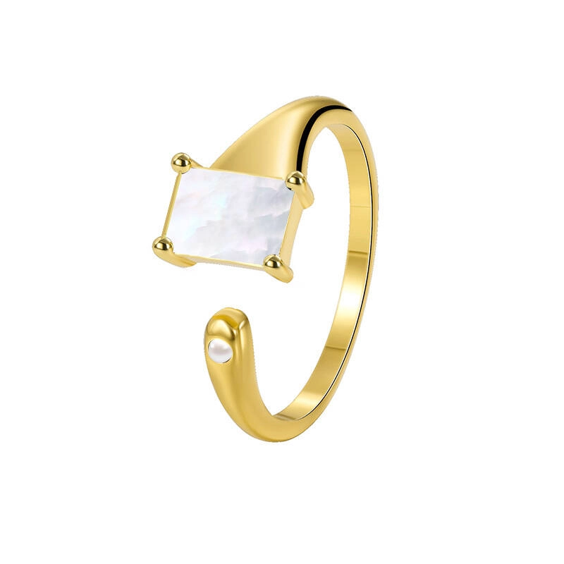 Wholesale Adjustable Mother of Pearl Women's Rings 1 - Zhefan Jewelry