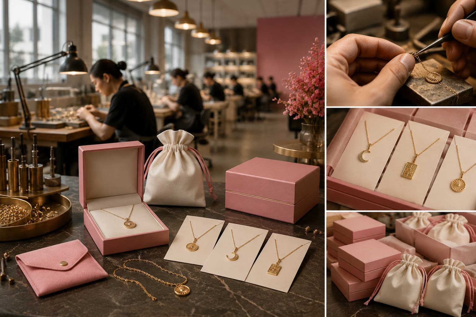 ZHEFAN JEWELRY custom brass necklace manufacturer