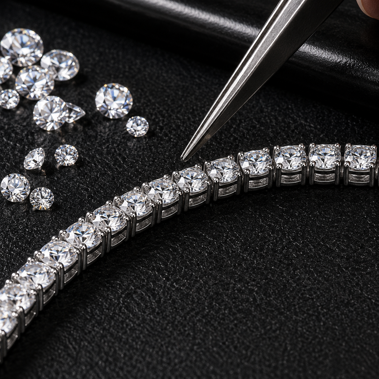 zircon tennis jewelry