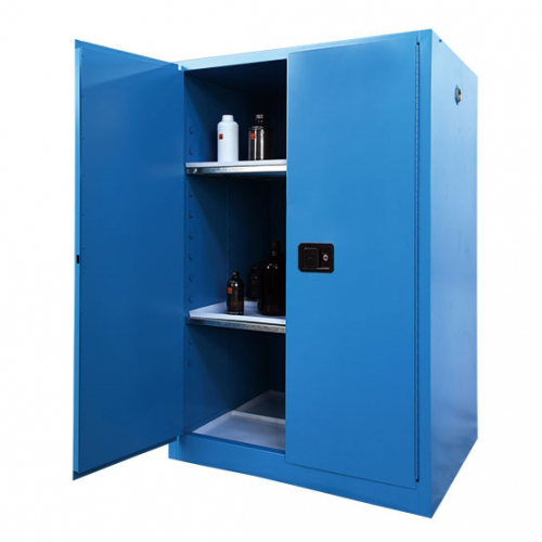 Gabinete de seguridad azul de 340 litros
