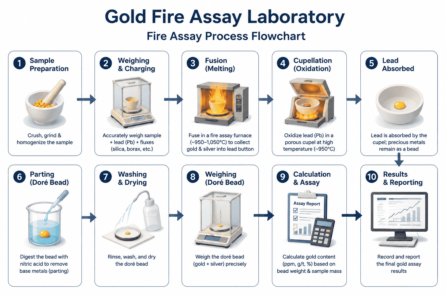 Gold Fire Assay Laboratory Setup Guide | Mining & Precious Metals