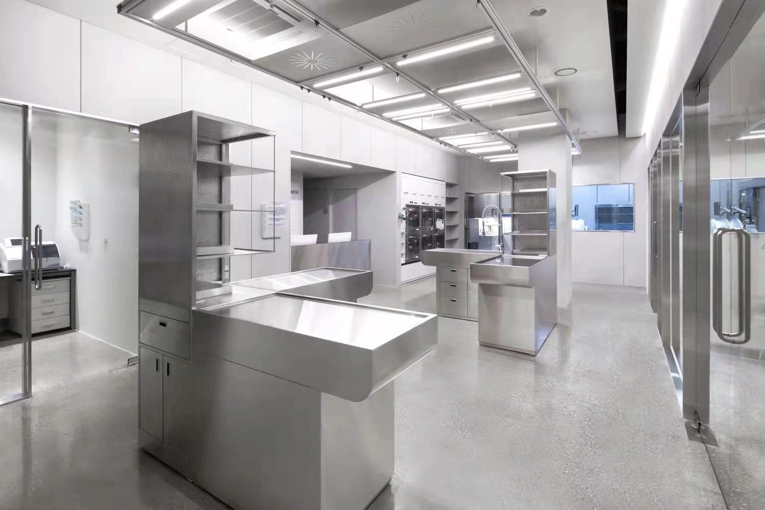 Acid and alkali resistant Stainless Steel Bench