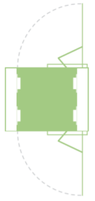 Air Shower Auto-swing Door