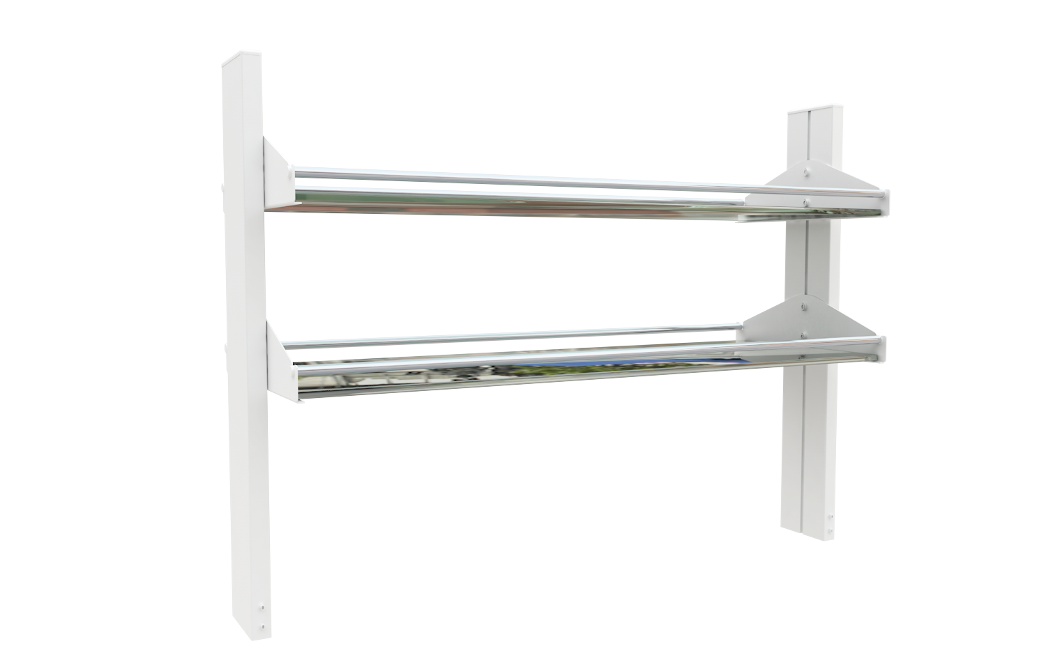 Aluminum-Glass Reagent Racks