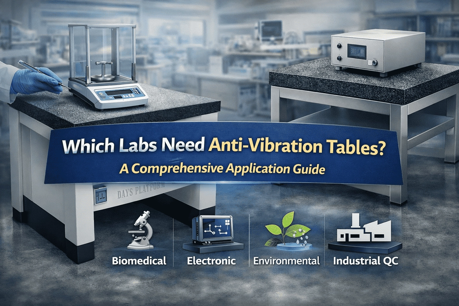 anti vibration table for biomedical laboratory