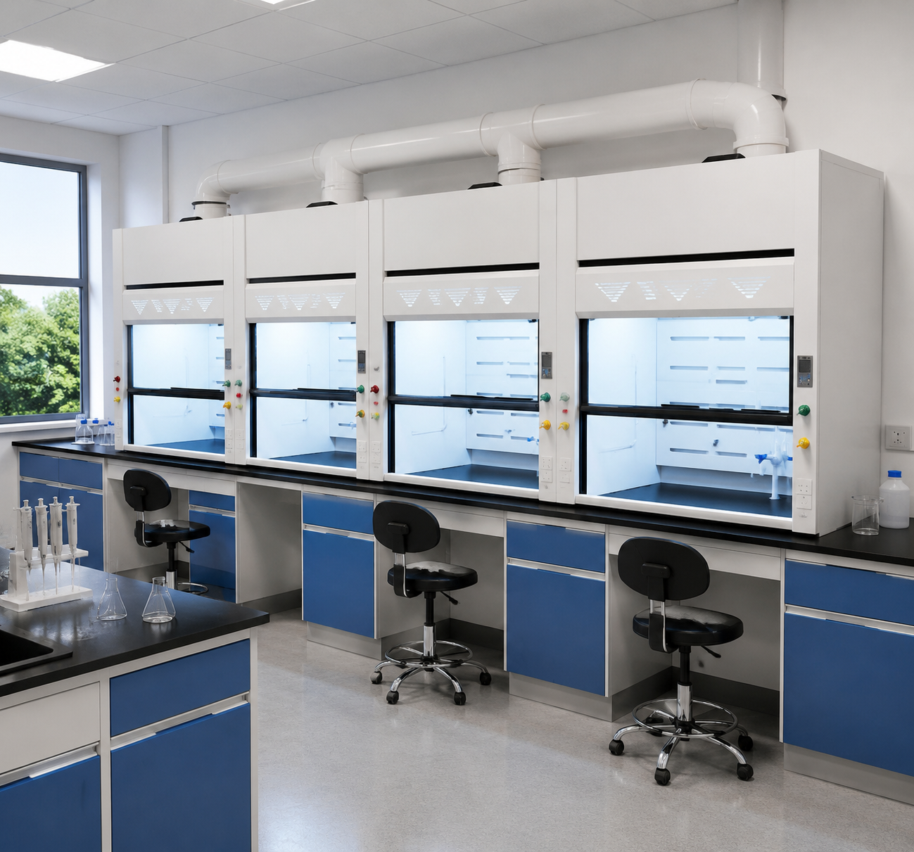 Campana de sobremesa para química