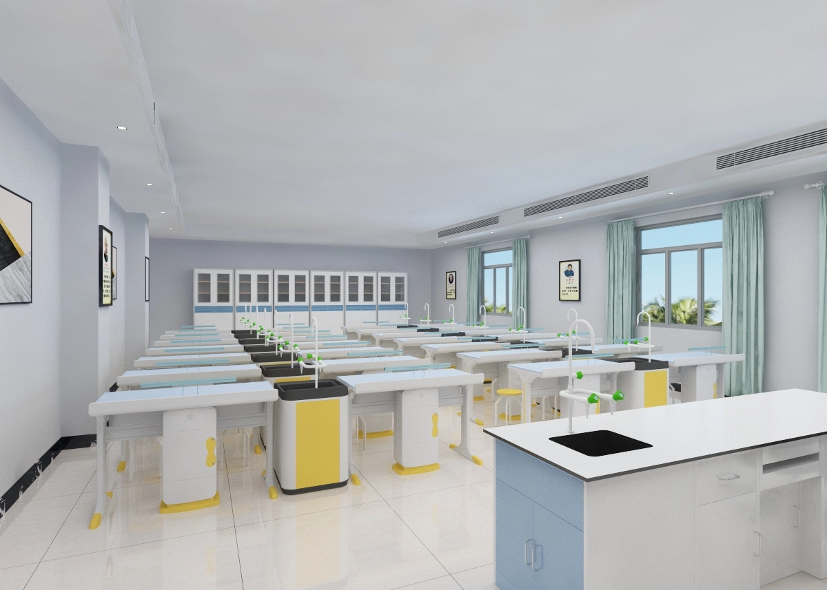 Biological school laboratory