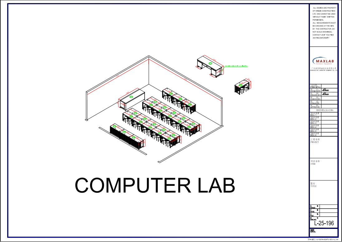School Computer Laboratory Furniture Project Case in India | Computer ...