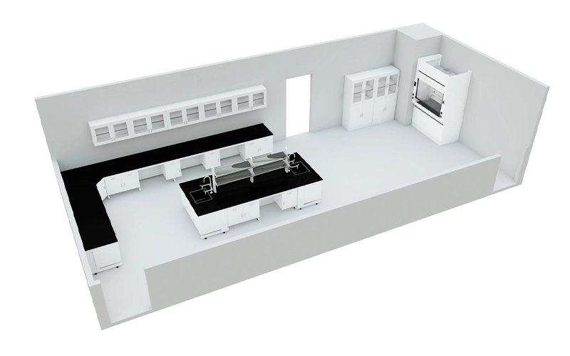 Cosmetic laboratory cases