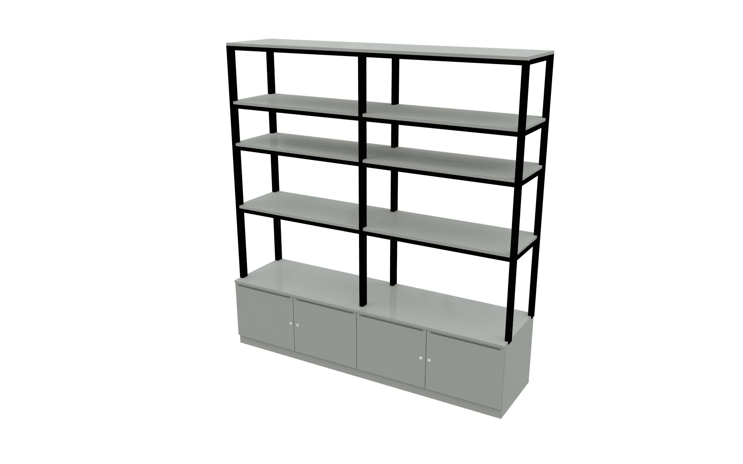 custom retail shelving project