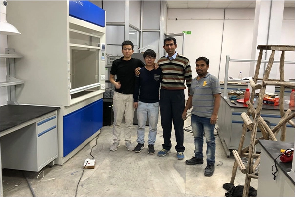 Overseas installation service